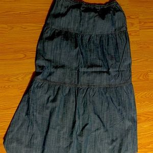 Chambray GAP Skirt S Long